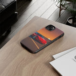 Red C4 ZR-1 King of the Hill Art Tough Phone Case
