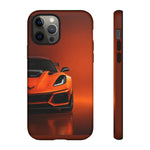 Orange C7 ZR1 Studio Front Tough Phone Case