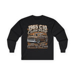 1965 C10 Custom Pickup Truck Long Sleeve Tee | Vintage Truck Graphic
