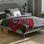 1957 Chevy Bel Air Hardtop Classic Car Blanket | Velveteen Microfiber