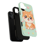 Shiba Inu Kawaii Chibi Smile Pet Dog Art Tough Phone Case