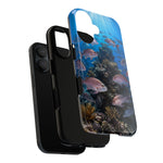 Snapper Reef Phone Case, Sunlit School Ocean Fishing Tough Cover