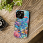 Underwater Coral Reef Phone Case | Colorful Tropical Fish Ocean Scene