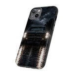 Vintage Muscle Car in Rain 1966 GTO phone case | Tough Cases