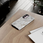 White Marble Pattern Phone Case | Tough Cover