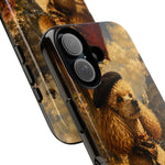 Poodle in Beret Phone Case | Vintage Paris Café Illustration