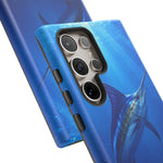 Blue Marlin Open Water Phone Case, Deep Sunbeam Tough Cover