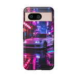 Silvia S15 Neon City JDM Car Phone Case | Tough Cover