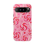 Candy Swirl Lollipop Art Tough Phone Case