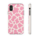 Pink Cowprint  Art Tough Phone Case