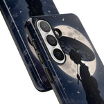Geisha Parasol Moonlight Art Tough Phone Case