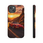 300ZX Z32 Red Canyon Sunset Speed Art Tough Phone Case