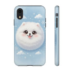 Samoyed Kawaii Snowball Chibi Art Tough Phone Case