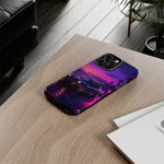 Retro JDM Sports Car Sunset MR2  phone case | Tough Cases