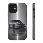 Silver Charger RT Phone Case, Classic Muscle Car Racing Stripe Cover