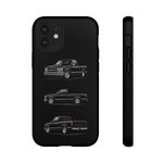 Black Silverado Classic Pickup Tough Phone Case for Chevy Truck Fans
