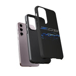 Blue C7 Z06 Sports Car Tough Phone Case Track Style Cover Gift