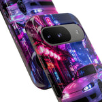 Silvia S15 Neon City JDM Car Phone Case | Tough Cover