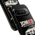 R34 Skyline GT-R JDM Rising Sun Tough Phone Case Cover Gift