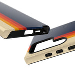 Retro Rainbow Stripe Phone Case | Tough Phone Case
