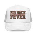 Big Buck Fever Trucker Hat Deer Hunting Camo Foam Hat Hunter Snapback Cap