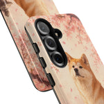 Akita Cherry Blossom Phone Case Sakura Dog Lover Gift