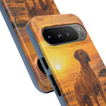 Rhodesian Ridgeback African Savanna Art Tough Phone Case