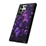 Chillout Floating Anime Girl Phone Case – Dreamy Vaporwave Aesthetic