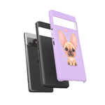 French Bulldog Bat Ears Kawaii Pet Dog Art Tough Phone Case