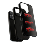 Red 370Z Sports Coupe Tough Phone Case for JDM Enthusiasts