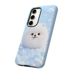 Samoyed Kawaii Snowball Chibi Pet Dog Breed Art Tough Phone Case