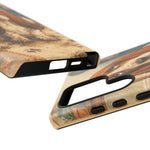 Guilty Basset Hound Phone Case, Muddy Watercolor Art Cover