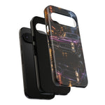 67 GTO Phone Case Purple, Rainy City Night Muscle Car Tough Cover