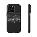 C3 Stingray Phone Case Black Sports Car Tough Cover Gift