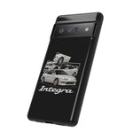 Integra Type R White JDM Collage Tough Phone Case Cover Gift