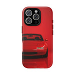 Red Miata Phone Case, NA MX5 90s JDM Roadster Tough Cover