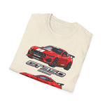 Red 2025 GT350 Muscle Car T-Shirt | Racing Mustang Graphic Tee