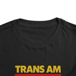 1976 Trans Am Toddler T-Shirt – Retro Black Muscle Car Racing Design