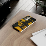 Z28 Yellow Camaro Retro Poster Tough Phone Case