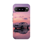 Silver Hakosuka Skyline Mirror Lake Tough Phone Case