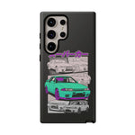 R32 Skyline GT-R Manga Style JDM Tough Phone Case Cover Gift
