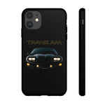 Dark 1998 Trans Am Front View Muscle Car Tough Phone Case Gift