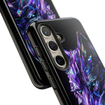 Holographic Wolf Phone Case, Fractured Prism Iridescent Cover