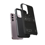 1970 Nova SS Phone Case Black, Classic Muscle Car Cover, Guys Gift