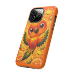 Sun Conure Kawaii Citrus Art Tough Phone Case