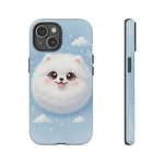 Samoyed Kawaii Snowball Chibi Art Tough Phone Case