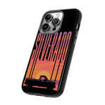 Silverado sunset truck Phone Case | Retro pickup silhouette