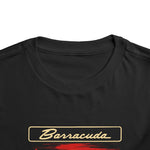 1970 Barracuda HEMI Toddler T-Shirt – Retro Muscle Car Sunset Tee