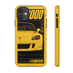 S2000 Spa Yellow Retro 90s JDM Car Tough Phone Case