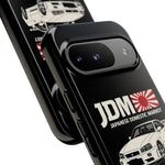 R34 Skyline GT-R JDM Rising Sun Tough Phone Case Cover Gift